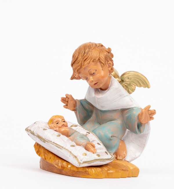 Ángel celeste con almohada (138GC) 10,5 cm