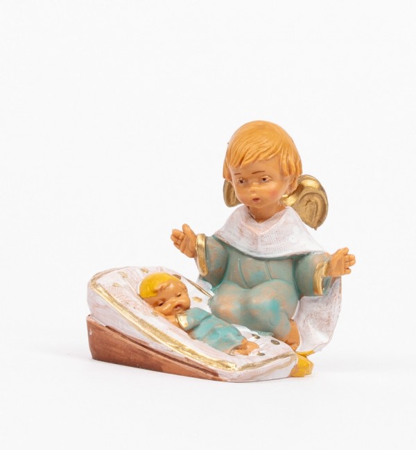 Ángel con almohada (139GC) celeste 5,5 cm