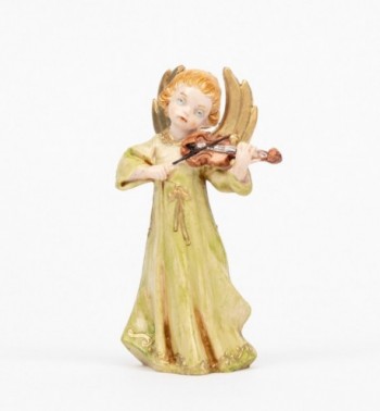 Ángel con violín (163) imitación de porcelana  12 cm