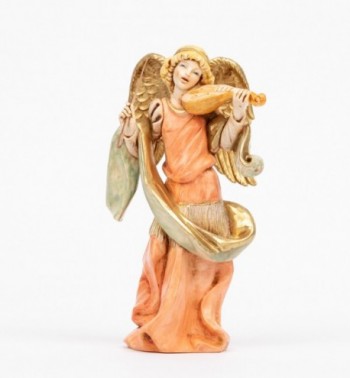 Ángel con violín (253) imitación de porcelana  16,5 cm
