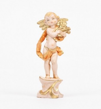 Ángel con lira (262) imitación de porcelana  12 cm