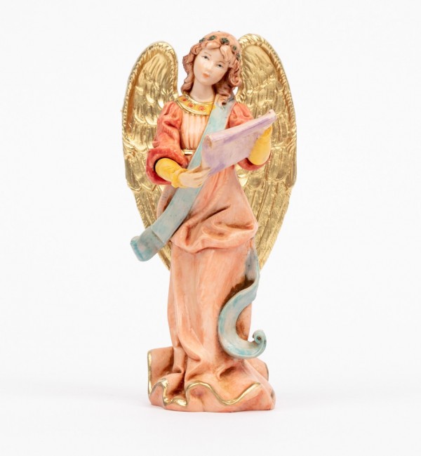 Ángel con pergamino (314) imitación de porcelana  14 cm