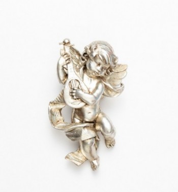 Ángel con violín (365) pan de plata  22 cm