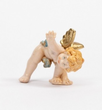 Ángel dando volteretas (555) imitación de porcelana  6 cm