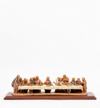 Última cena (580) 12 cm con base de madera