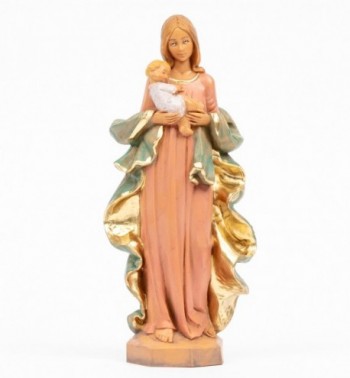 Virgen sin velo (653) 17 cm.
