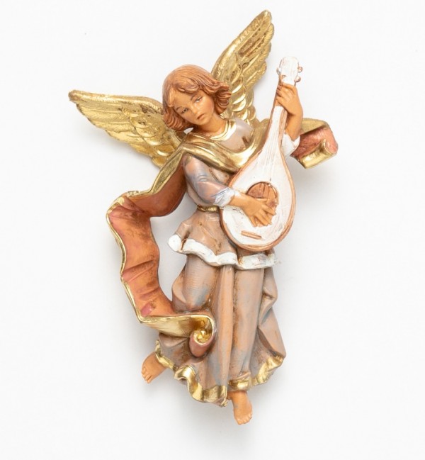 Ángel con mandolina (670) 10 cm.