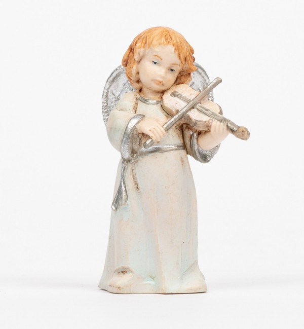 Ángel con violín (684) imitación de porcelana  7,5 cm.