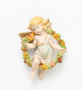 Ángel primavera (855) imitación de porcelana  12 cm.