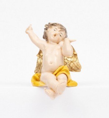 Ángel sentado (977) imitación de porcelana  12 cm.