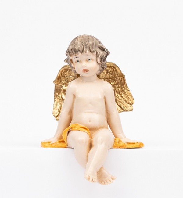 Ángel sentado (978) imitación de porcelana  12 cm.