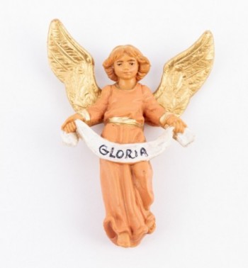 Ángel de la gloria para belén 9,5 cm.