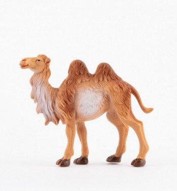 Camello de pie para belén en color tradicional, 10 cm.