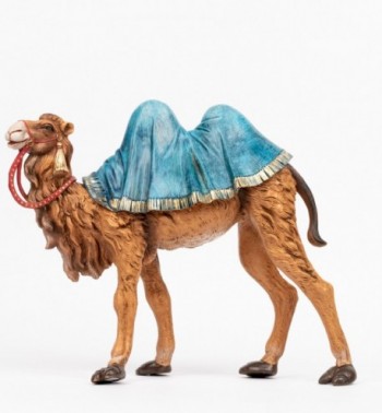 Camello de pie para belén en color tradicional, 30 cm.