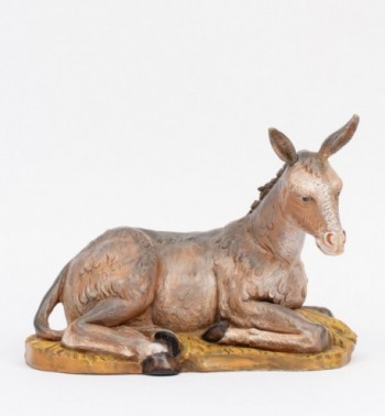 Burro para belén 45 cm.