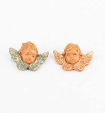 Cabezas de ángeles (17D-17S) 4 cm.