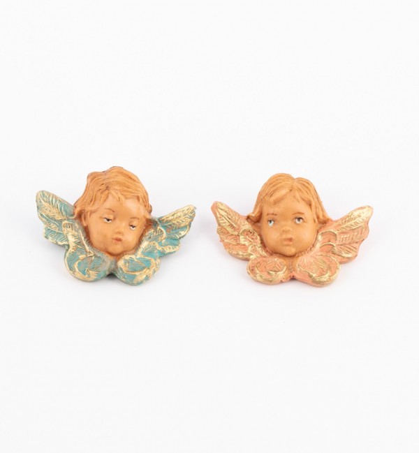 Cabezas de ángeles (17D-17S) 4 cm.