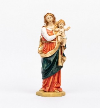 Virgen con Niño de resina  51 cm