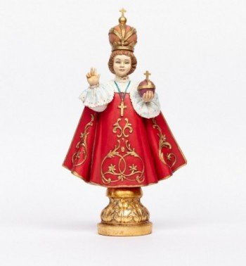 Niño Jesús de Praga de resina  52 cm