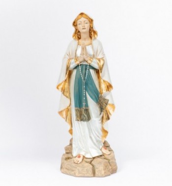 Virgen de Lourdes de resina  110 cm