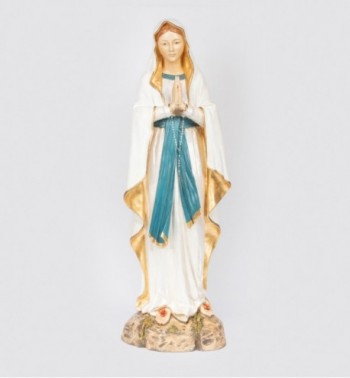 Virgen de Lourdes de resina  174 cm