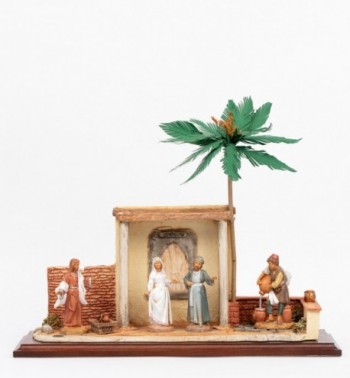 Ambientación Bodas de Caná con figuras 12 cm