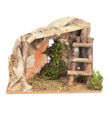 Casa de madera para ciervos n.1842 por 12 cm.