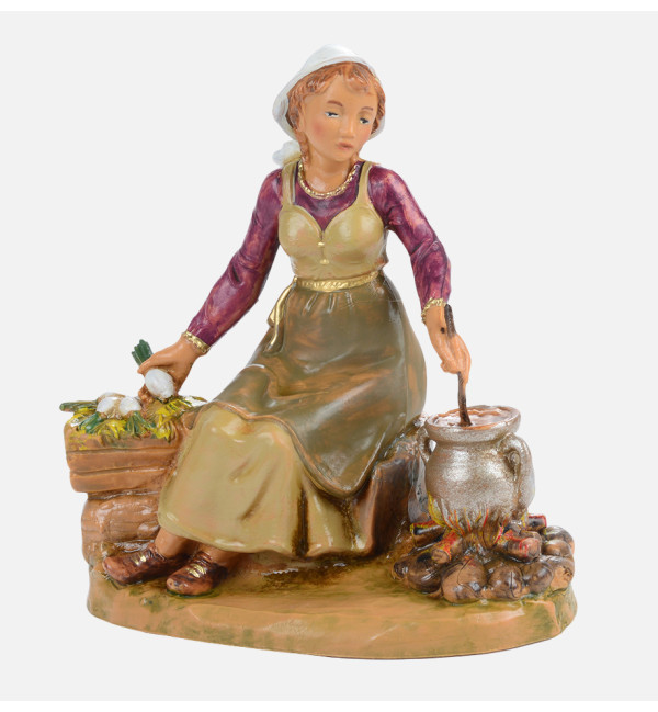 Pastorcita (723) para belén 12 cm.